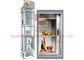 ISO9001 PC Control 0.4m/S 630kg Dapur Layanan Makanan Lift