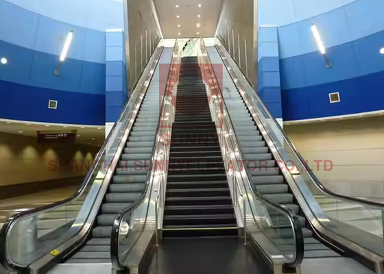 3000mm Ketinggian Perjalanan Escalator Mall SN-VF800/0.5-30 Dengan Berat bersih 118KN