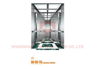 Cermin Stainless Steel Lift Penumpang Lift Kabin Berkualitas Bagian Lift
