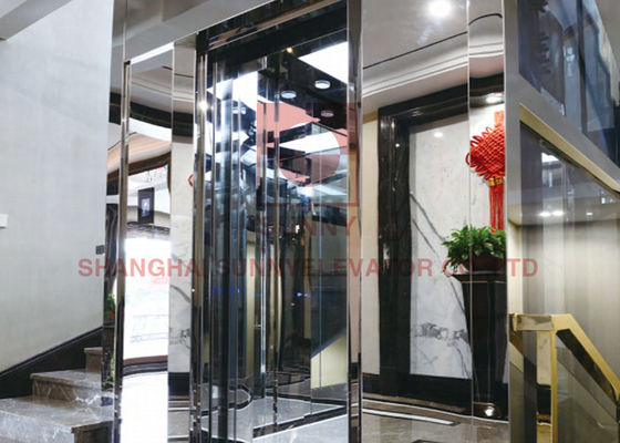 Apartemen 0.4m/S Positive Drive Residential Home Elevator Lift