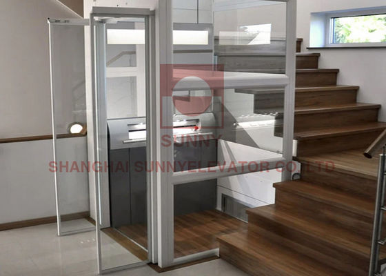 320kg Beban Residential Vvvf Control Lift Mini Lift 0.3m/S
