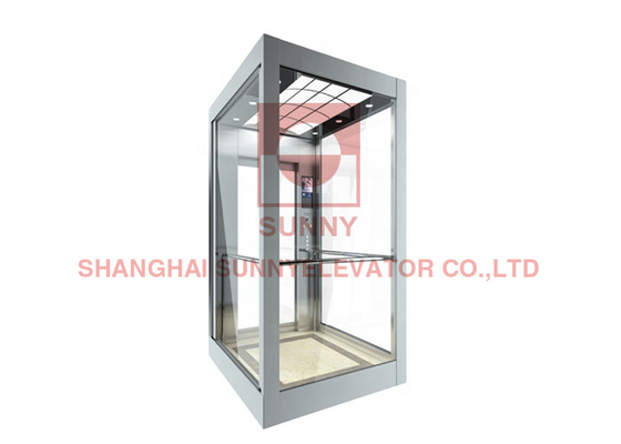 AC Terintegrasi COP 200Kg 3 Lantai Penumpang Rumah Tangga Lift