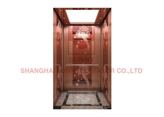 Traction 0.4m/S Shaftless Residential Home Elevators For Home Usage