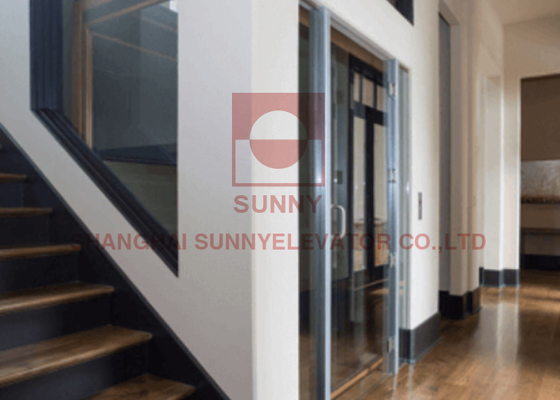 Gear Drive System Residential Home Elevator Dengan Ruang Mesin Lebih Sedikit