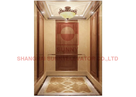 Gear Drive System Residential Home Elevator Dengan Ruang Mesin Lebih Sedikit