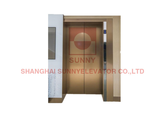 1600kg Mengangkat Lift Penumpang 3.5m / S Building 8 Orang Vvvf Drive