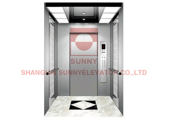 8m/S Penumpang Lift Lift Kamar Mesin Kecil Penumpang Lift