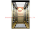 0.5m / S Eksterior Rumah Elevator Square Glass Obervation Elevator Untuk Hotel 6 Orang