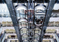 Lift Lift Kaca Panorama 1600kg Dengan Stainless Steel Garis Rambut