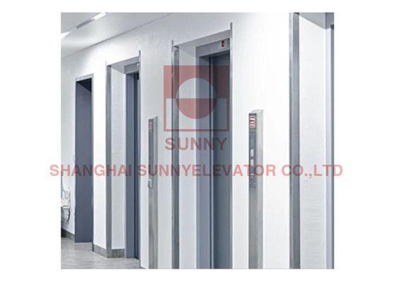 1600kg Load Hospital Elevator AC Drive Type Untuk 11 - 19 Orang