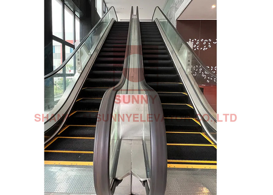 Aluminium Alloy Mempercepat Moving Walkway Escalator Secara Otomatis Berhenti