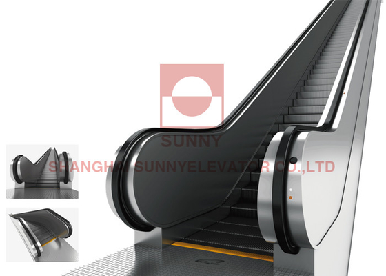 Operasi yang lancar Escalator Shopping Mall Dengan Perangkat Perlindungan Keamanan