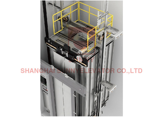 3 Fase, 380V, 50Hz Ruang Mesin yang Dapat Dikustomisasi Kurang Lift Untuk Berbagai Persyaratan Pelanggan