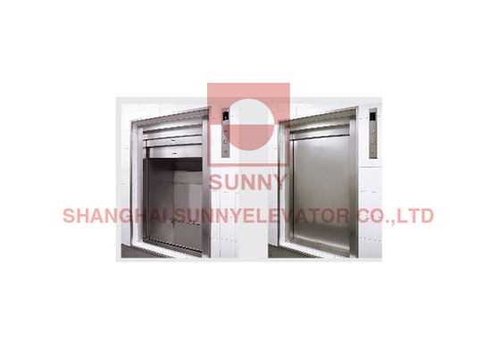 100-500kg Menghemat ruang Restoran Makanan Dumbwaiter Lift Baja tahan karat