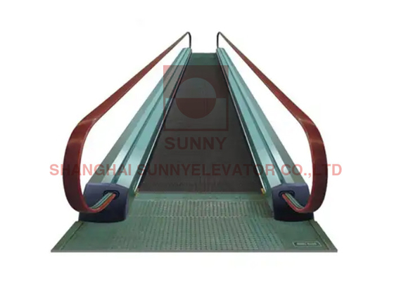 0.5m/S Escalator & Moving Walkway dengan Sistem Penghematan Energi Baja tahan karat / Aluminium