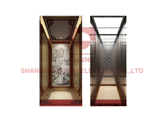 Disesuaikan 2-4 Lantai Rumah Lift Villa Lift Rumah Lift
