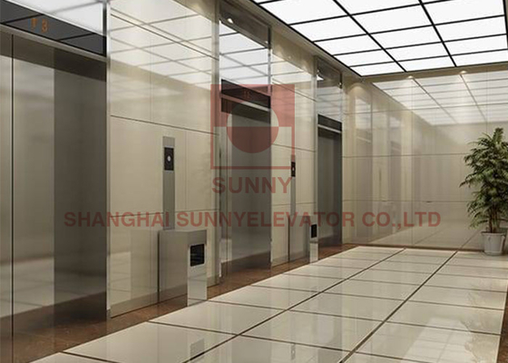 Glass Shaft Load 320kg Panoramic Passenger Lift Elevator Dengan Stainless Steel 304
