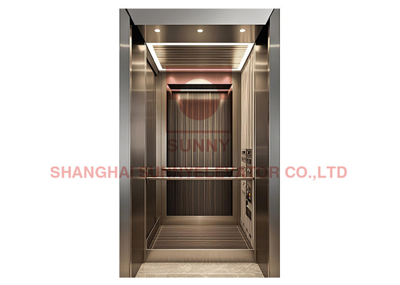 Mesin lift hemat ruang Inovasi tanpa ruang 1 Fase 220V 50Hz
