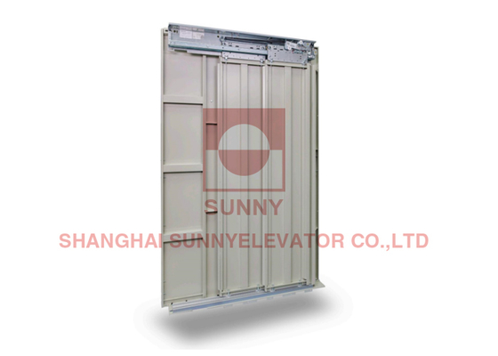 Lift Dua Panel Side Opening Cabin Door Kompak Sliding Mechanism Untuk Penggunaan Ruang yang Efisien
