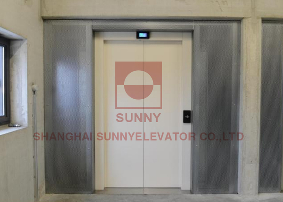 Dua Panel Pusat Membuka Pintu Landing Untuk Bagian Pintu Lift 600 ~ 1200mm JJ