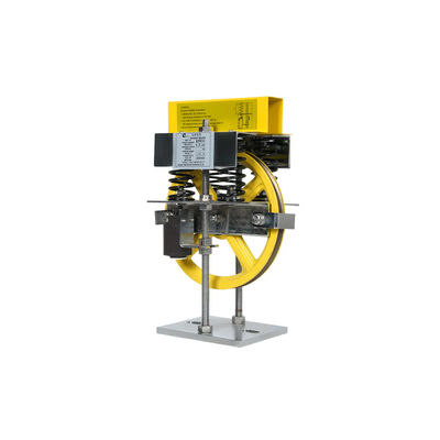 Perangkat Pengangkat Tegangan Komponen Keselamatan Lift untuk Diameter Katrol Ø150/200/240mm dengan Diameter Tali 6/8mm dan Garansi 12 Bulan