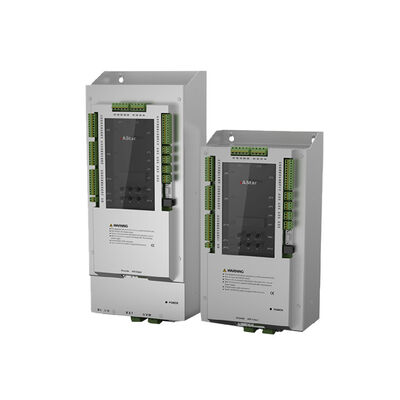 Pengontrol Penggerak Terintegrasi AC 340–510 V untuk Lift dengan Arus Keluaran Terukur 9–23,6 A dan THD < 4%