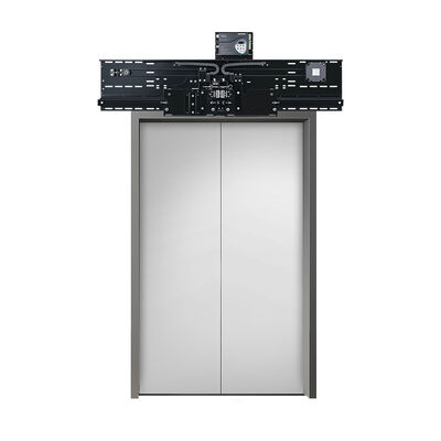 650~1200MM 2-Daun Pintu Otomatis Magnet Permanen Asinkron Buka Tengah untuk Lift