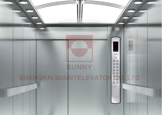 Lift Rumah Sakit Beban 1600kg Kebisingan Rendah dengan Sistem Kontrol VVVF untuk Transportasi Pasien yang Aman pemasok