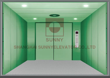 Painted Steel Freight Elevator Industrial Lift Lift Kapasitas 630kg 0,5m / S