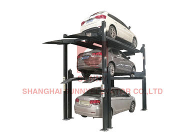 Lift Parkir Khusus Empat Pos Dengan Peralatan Garasi Kendaraan Lift