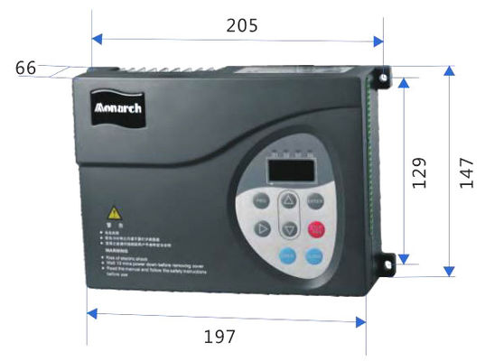 Kabinet kontrol pengontrol pintu lift dengan daya 220V 0.5 ~ 1.5kVA fase tunggal dan arus masuk 2.7 ~ 8.2A pemasok