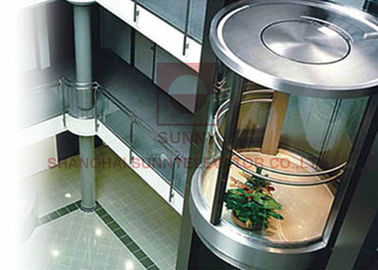 Kecil Satu Orang Panoramic Lift Lift Tamasya Lift Bahan Stainless Steel 304