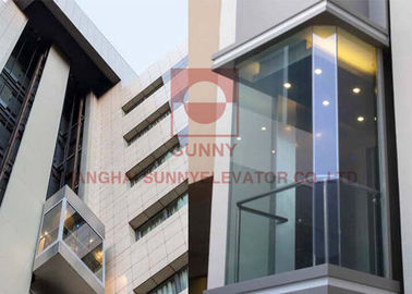 Kecil Satu Orang Panoramic Lift Lift Tamasya Lift Bahan Stainless Steel 304