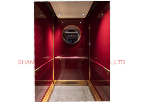 13 Orang Lift Lift Penumpang Rumah Tangga Stainless Steel Modern 1000kg