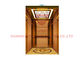ISO9001 Mirror Villa 450kg 800MM Penumpang Lift Dengan Pintu Pembukaan Pusat