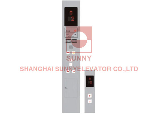 Antiskid Floor Mounted 0.5m / S 1000kg Hydraulic Platform Lift Untuk Barang