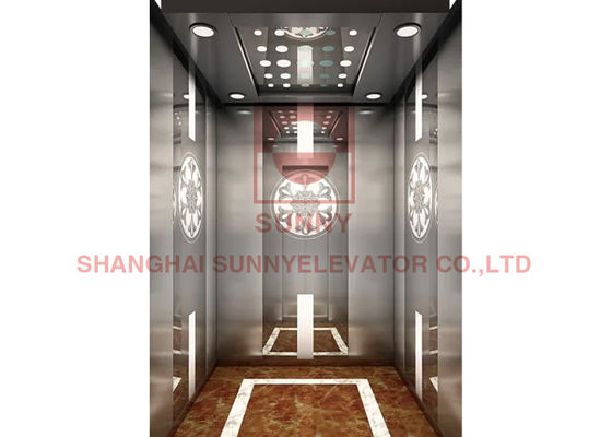 Pusat VVVF Membuka Lift Lift Perumahan Pneumatik Tanpa Lubang