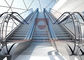 Hairline Stainless Steel Shopping Mall Eskalator 0.5m / S Dengan Sistem Penghematan Energi