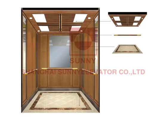 Hidrolik AC Servo Drive Residential Home Elevator Memuat 400kg