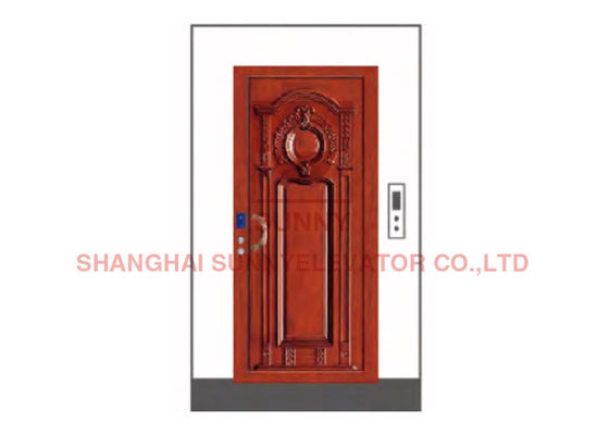 Sistem Kontrol VVVF Lift Penumpang Dengan Piring Baja Dekoratif Gandum Kayu