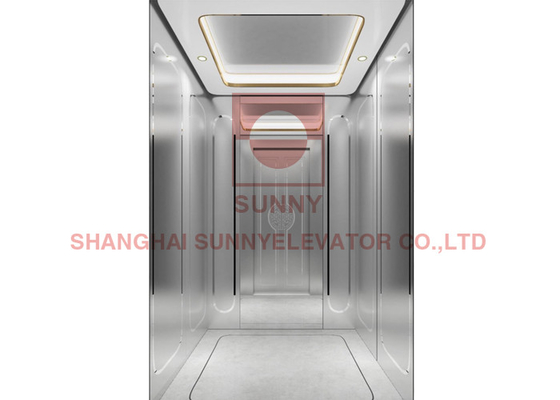 320kg Hairline Steel Villa Residential Home Elevator 0.4m/S