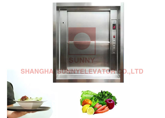 100kg Mini Dumbwaiter Lift Food Lift Untuk Transfer Kargo Material