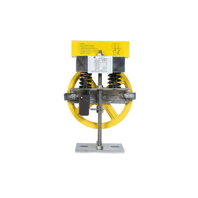 Perangkat Pengangkat Tegangan Komponen Keselamatan Lift untuk Diameter Katrol Ø150/200/240mm dengan Diameter Tali 6/8mm dan Garansi 12 Bulan