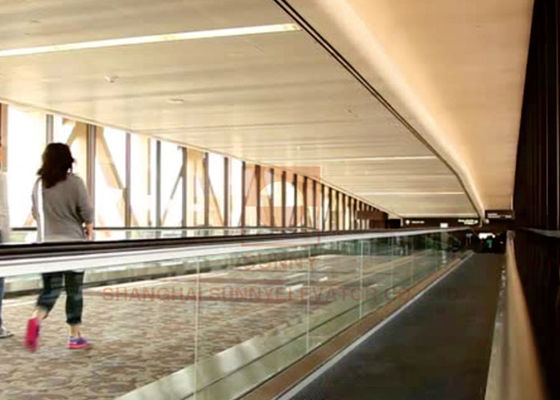 Automatic Moving Walkway Moving Walk Escalator Untuk Aliran Penumpang Besar