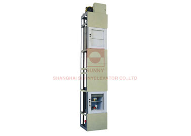 Garage Door Opener Dumbwaiter Elevator Ruang Angkasa Kecil 250kg 0.4m / S