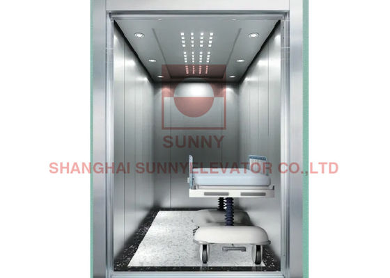 Tempat Tidur Medis Tandu Kursi Roda Traksi Listrik Lift Lift Lantai PVC