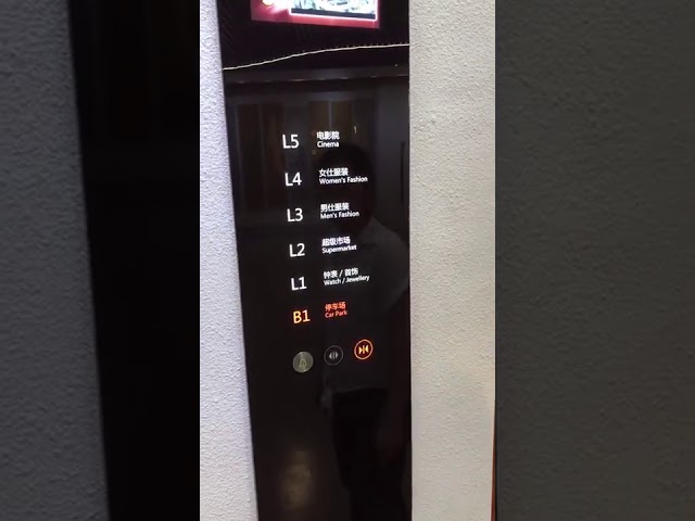 Kontrol Vvvf Lantai PVC Panoramic Elevator Dengan Ruang Mesin